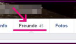 Facebook Freundesliste verbergen 1