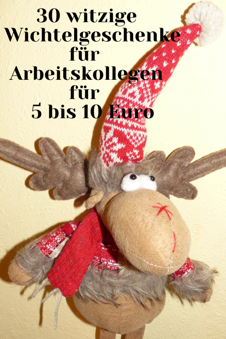 Witzige Wichtelgeschenke für Arbeitskollegen für 5 bis 10 Euro | Die