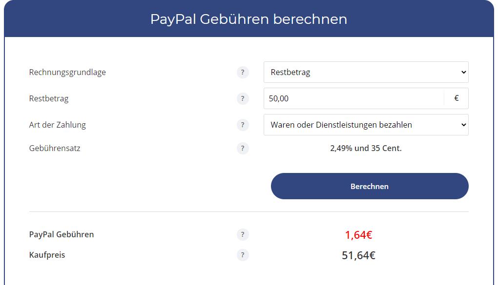 Als Käufer die PayPal-Gebühren übernehmen? So wird’s gemacht!